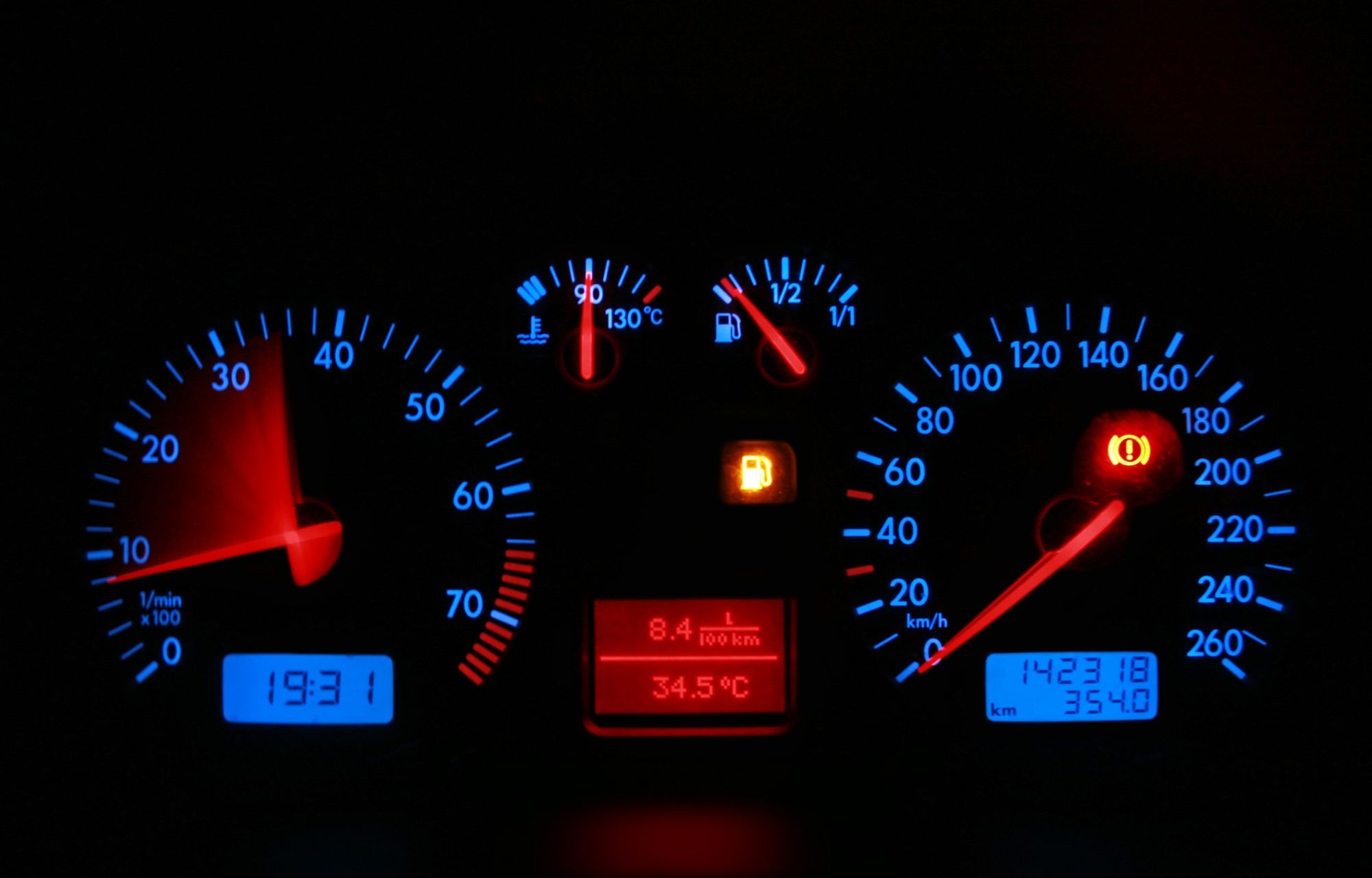 Significado de las luces del tablero de tu carro en español