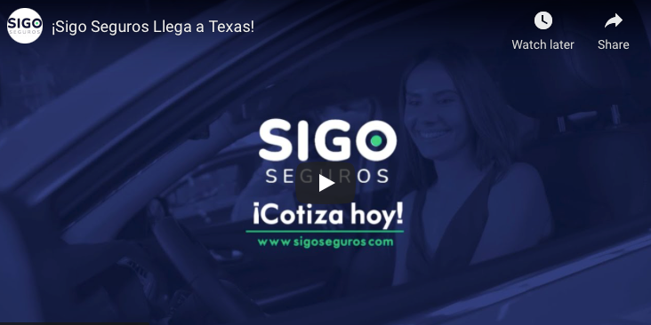 Video: ¡Sigo Seguros Llega a Texas!